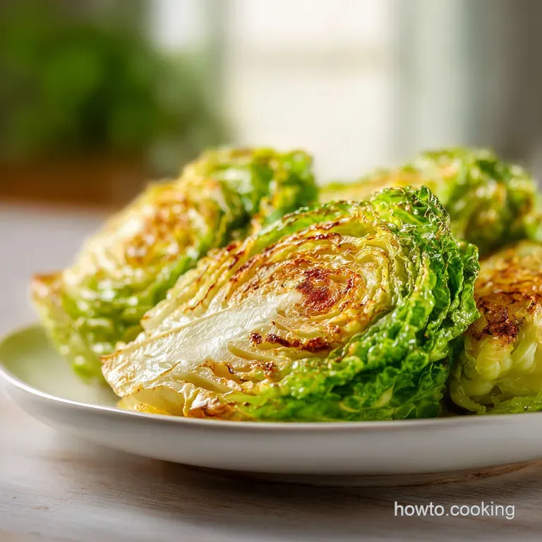 Air Fryer Cabbage: Caramelized and Tender