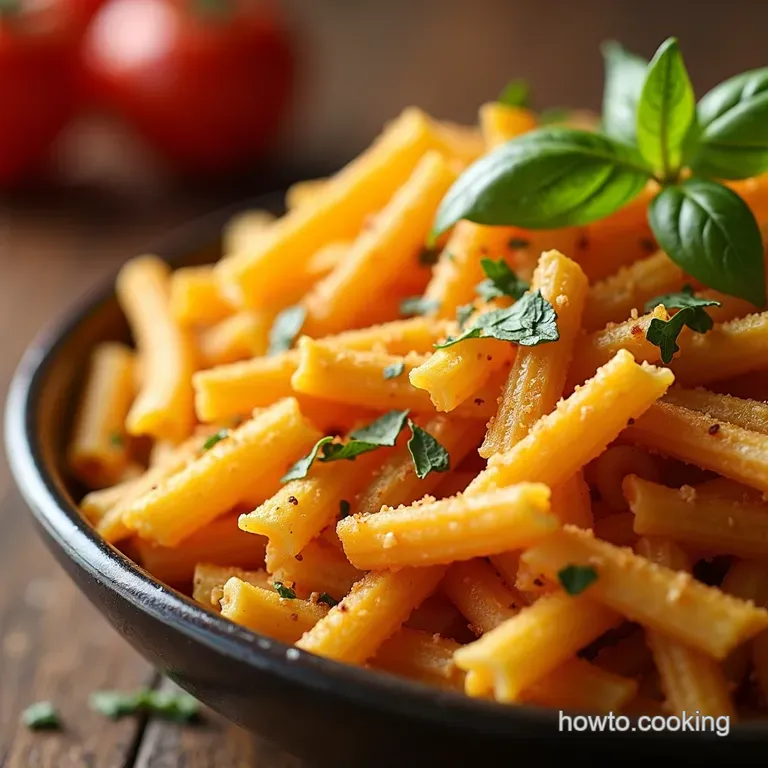 Air Fryer Pasta Chips Crispy Crunchy Carbtastic presentation