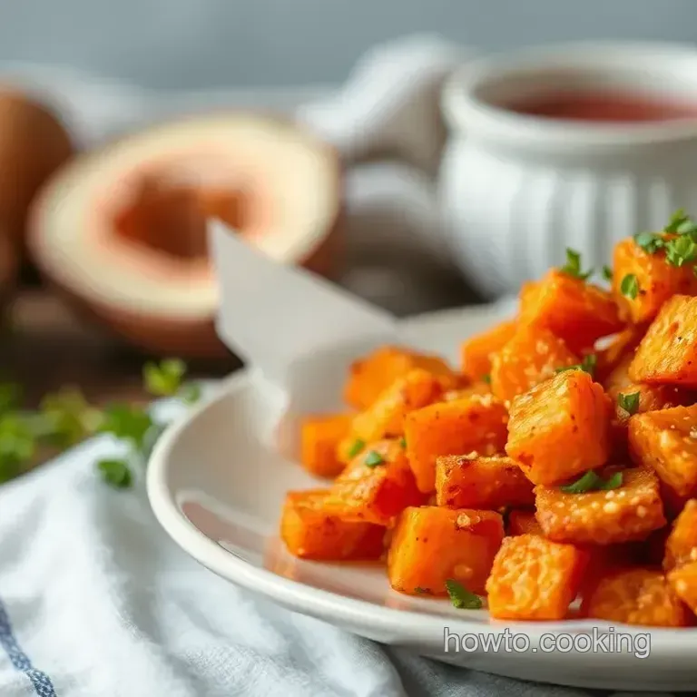 Air Fryer Sweet Potatoes Crispy Delight