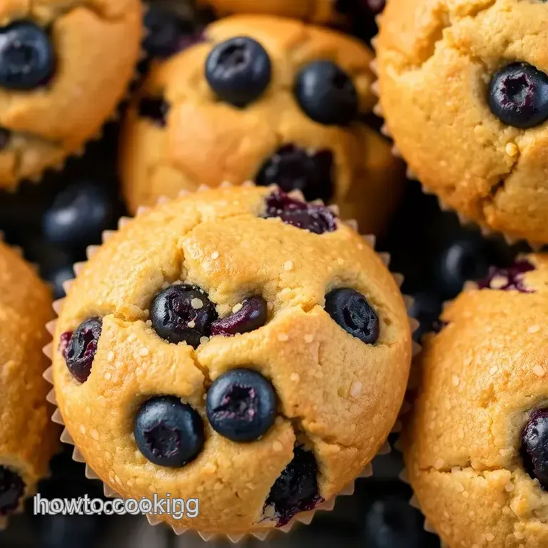 Quick and Delicious Blueberry Muffins in 35 Minutes presentation