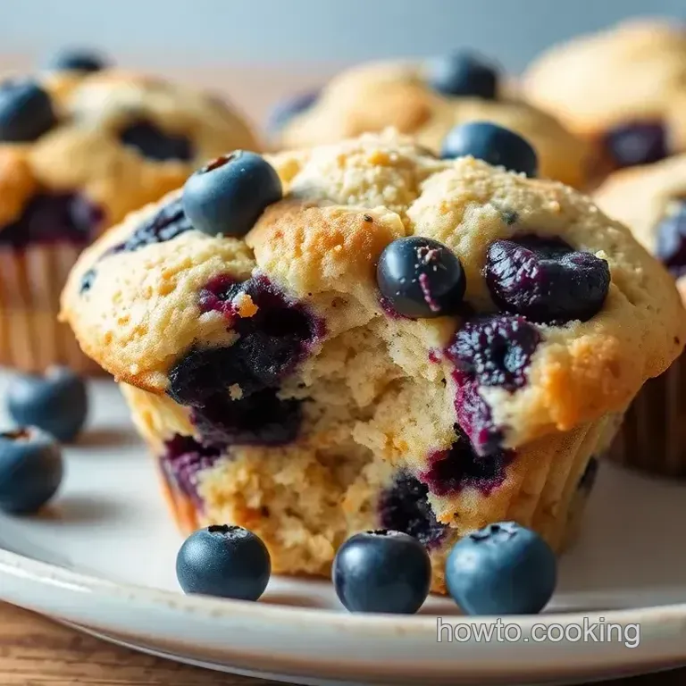 Quick and Delicious Blueberry Muffins in 35 Minutes