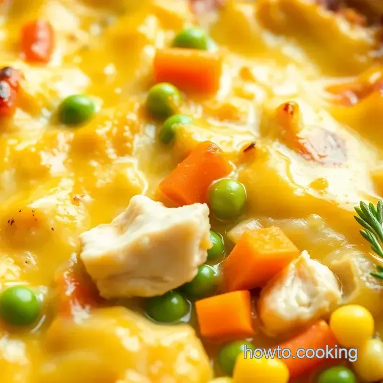 Cheddar Chicken Pot Pie: Comfort in Every Bite