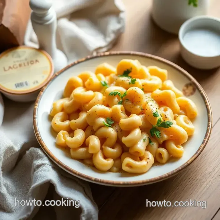 Ultimate Cheesy Baked Elbow Macaroni presentation