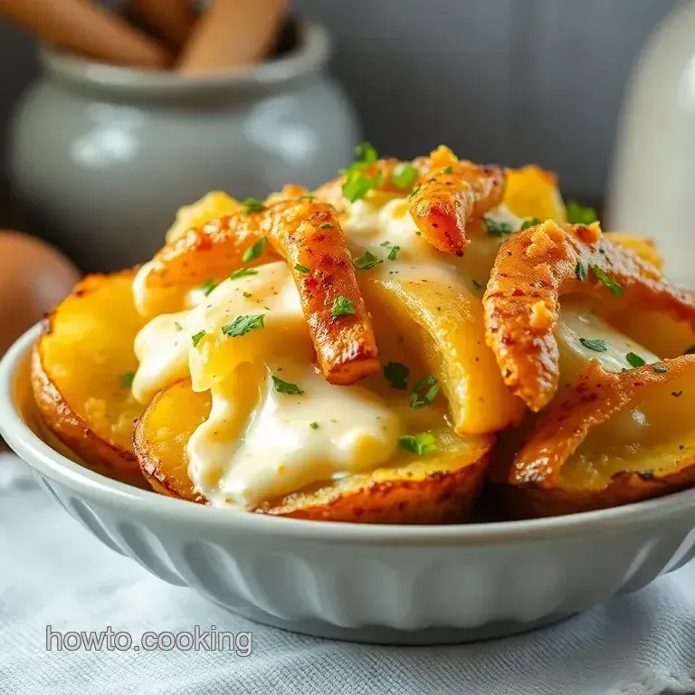 Bake Cheesy Potatoes with Creamy Goodness