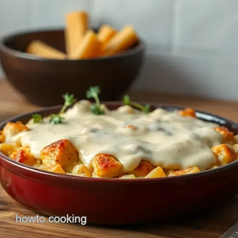 Creamy Bake Chicken Casserole
