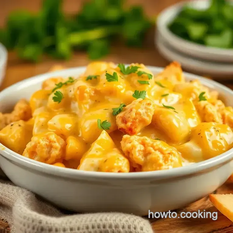 Baked Chicken Cheesy Ranch Casserole