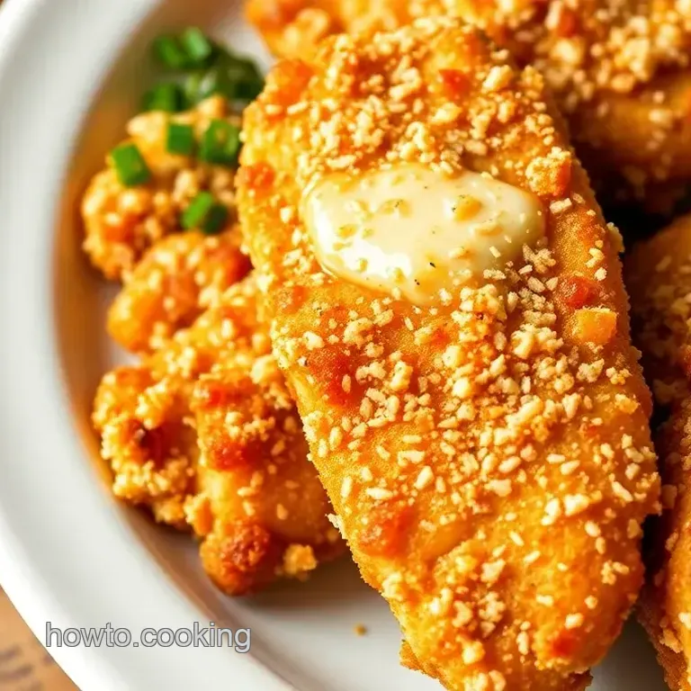 Crispy Baked Chicken Tenders with a Flavorful Crunch
