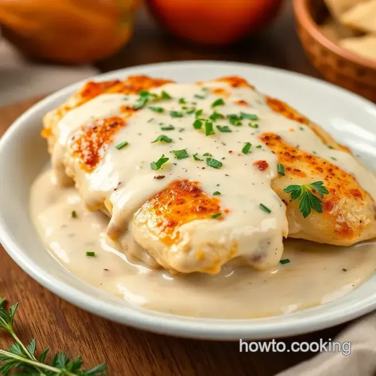 Bake Chicken with Creamy Ranch Flavor