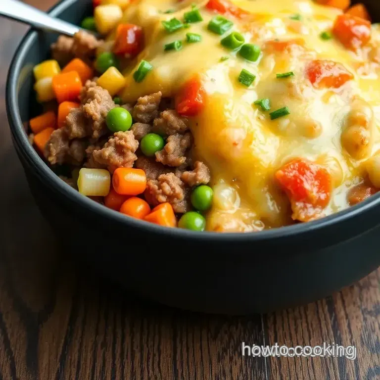 Bake Ground Beef Hotdish: A Cozy Family Favorite presentation
