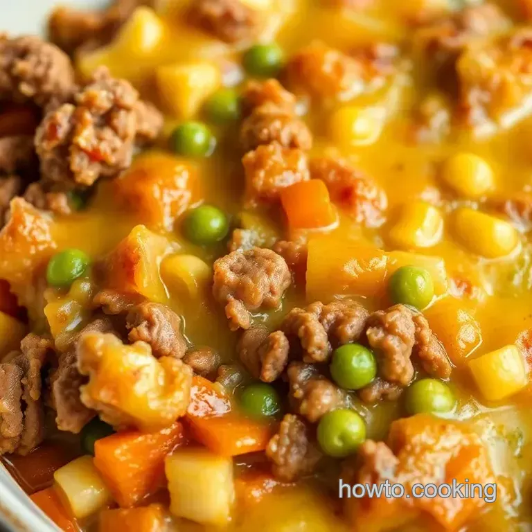 My Family' s Favorite Bake Ground Beef Hotdish: Comforting Meal for Chilly Nights