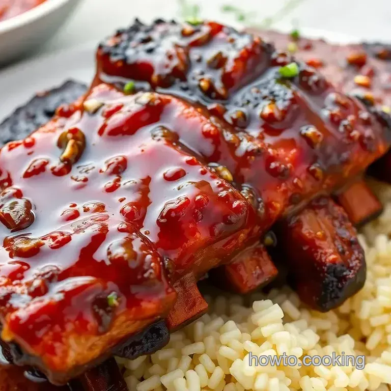 Honey Garlic BBQ Spare Ribs