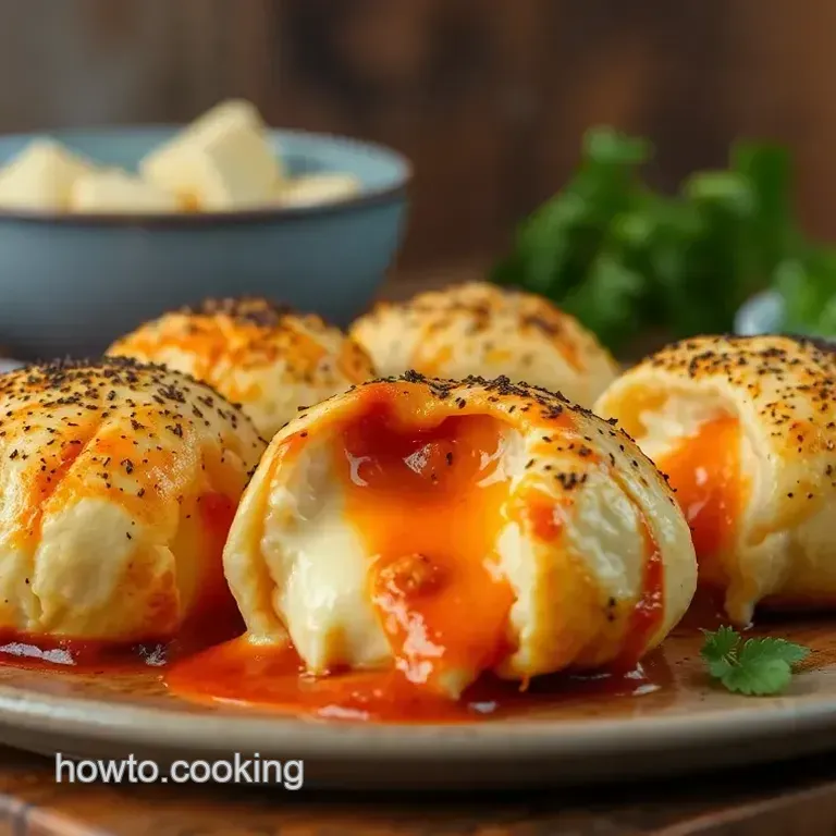 Quick & Cheesy Mozzarella Bombs: Bake in 20 Minutes!