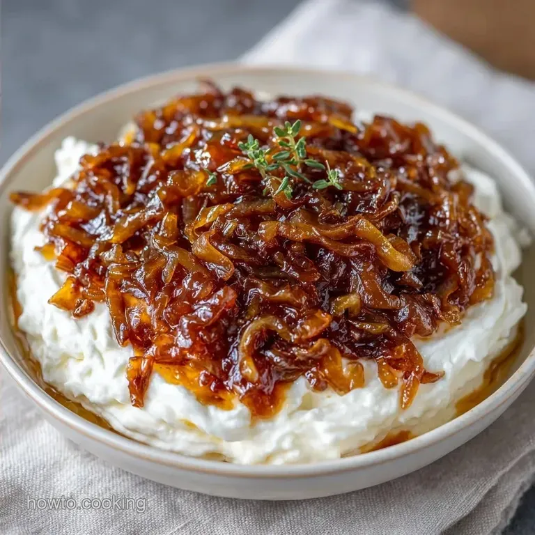 French Onion Dip: Baked and Savory