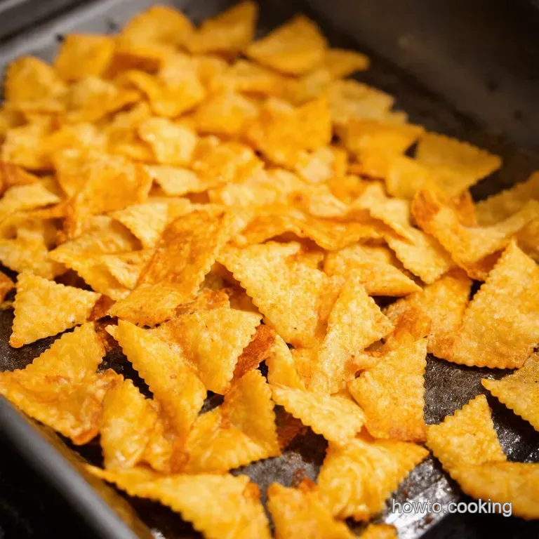 Baked Pasta Chips the Guiltfree Crunch presentation