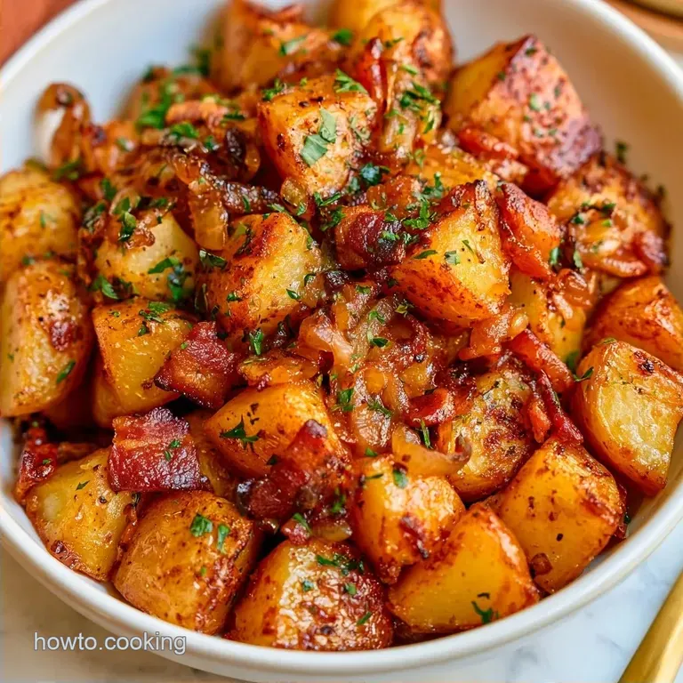 Baked Potatoes Dutch Oven with Bacon