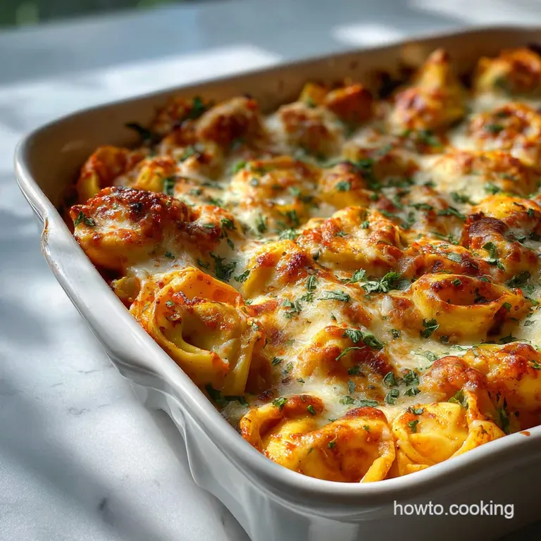 Baked Tortellini: Creamy and Comforting