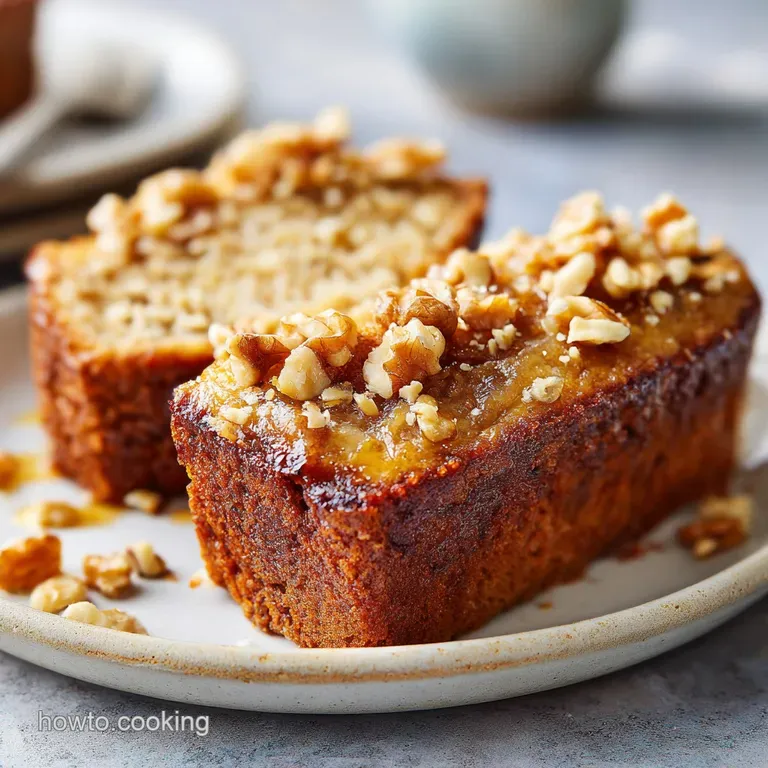 Banana Walnut Cake: Velvety and Moist