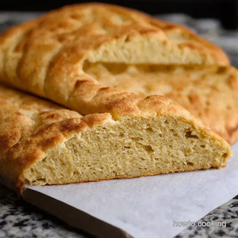 Barbari Bread the Easiest Persian Flatbread presentation