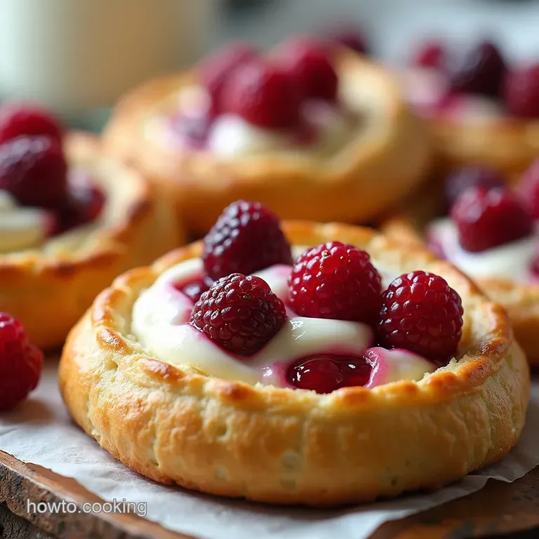 Easy Cream Cheese and Berry Danish Pastries Recipe