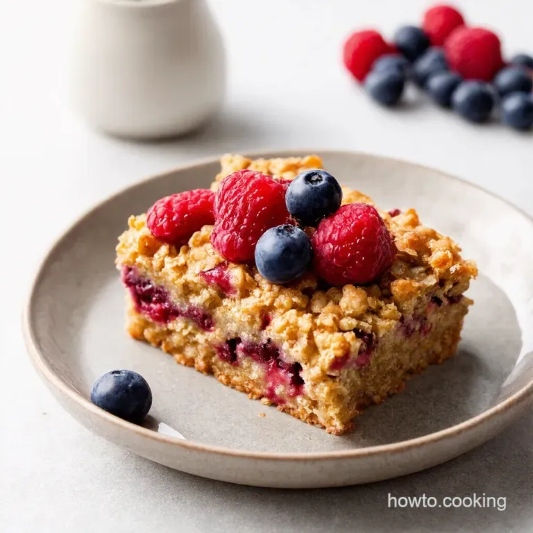 Berry Good Baked Oats A Taste of British Summer