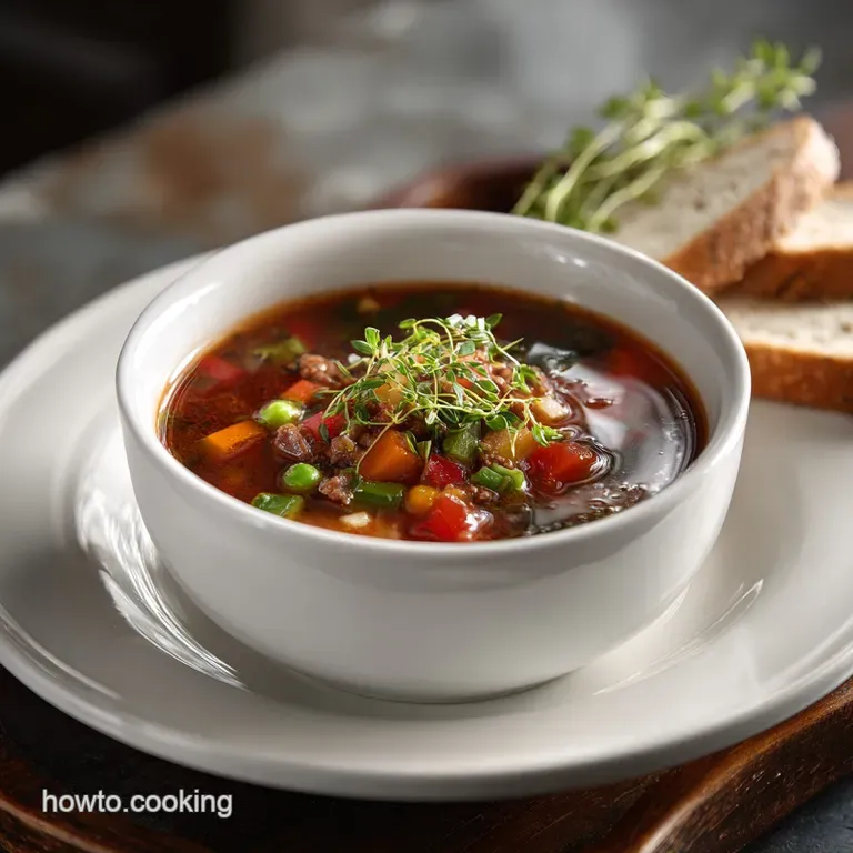 Best Ever Easy Vegetable Beef Soup