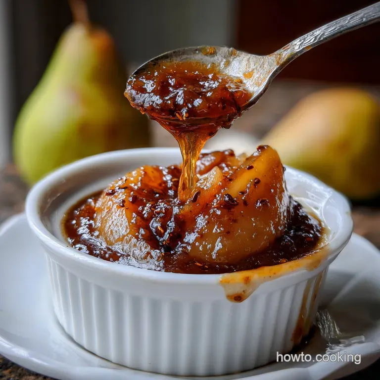 Pear Butter: Slow Cooker Recipe for Autumn Delight