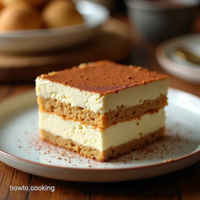 Biscoff Dream Easy Lotus Biscuit Tiramisu presentation
