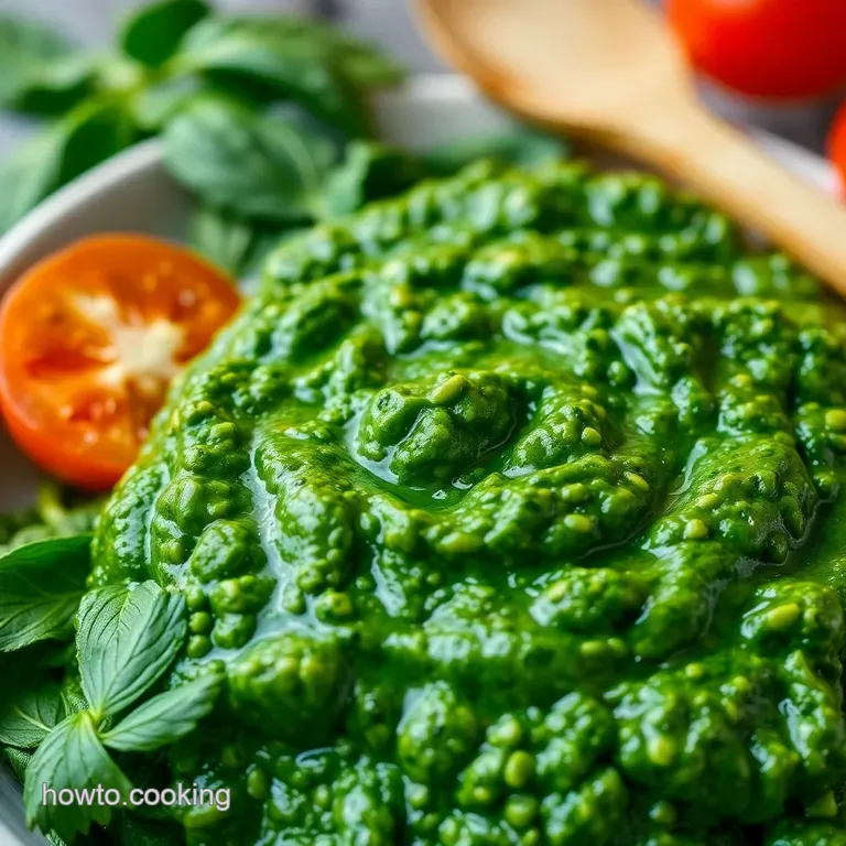 Blitz It! The Easiest Homemade Pesto (Ever!) presentation