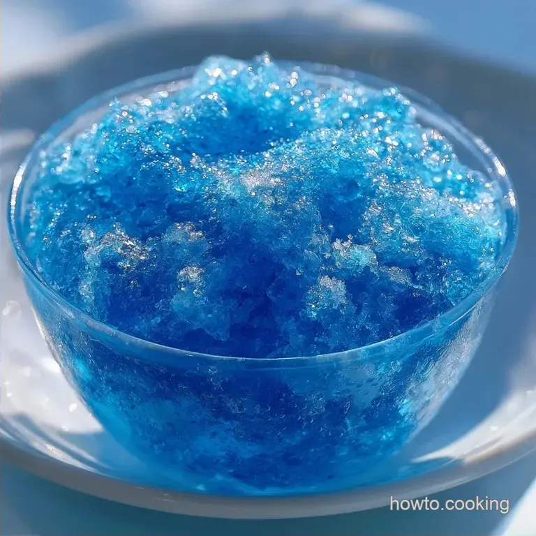 Blue Raspberry Kid Slushie in 5 Minutes