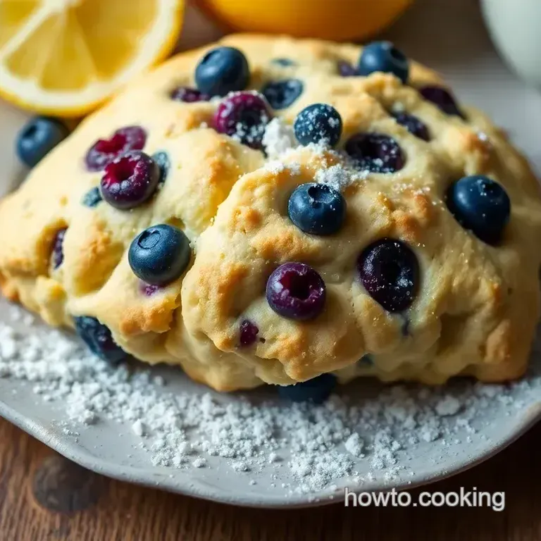 Blueberry Lemon Scones: A Burst of Freshness in Every Bite!