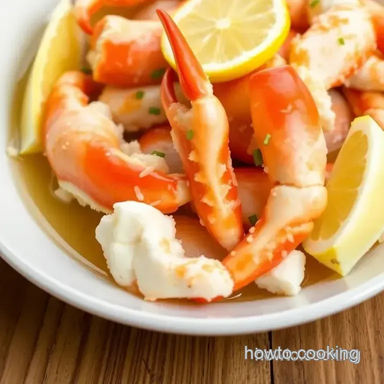 Quick and Easy Boiled Crab Legs: A 15-Minute Delight! presentation