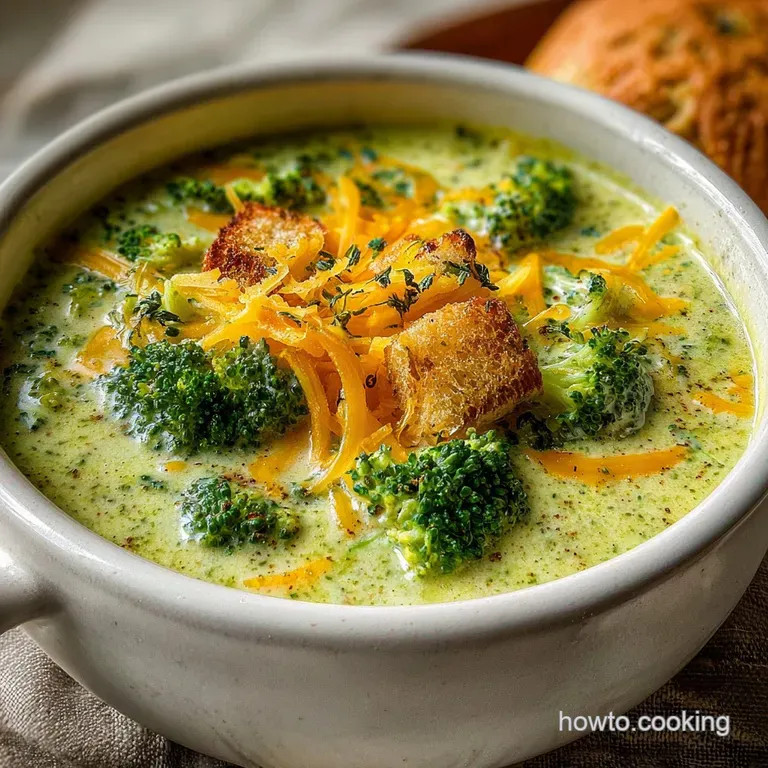 Broccoli and Cheese Soup: Silky and Rich