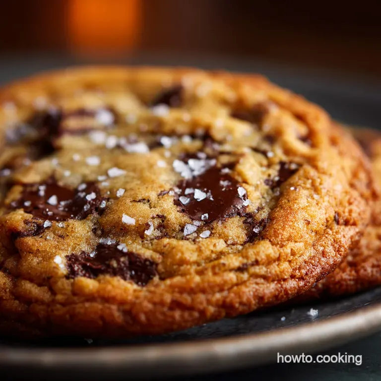 Chocolate Chip Cookie the Brown Butter Secret to the Chewiest Texture presentation