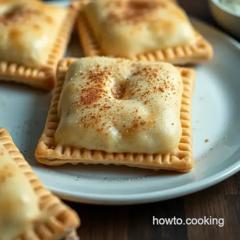 Brown Sugar Cinnamon Homemade Pop-Tarts presentation