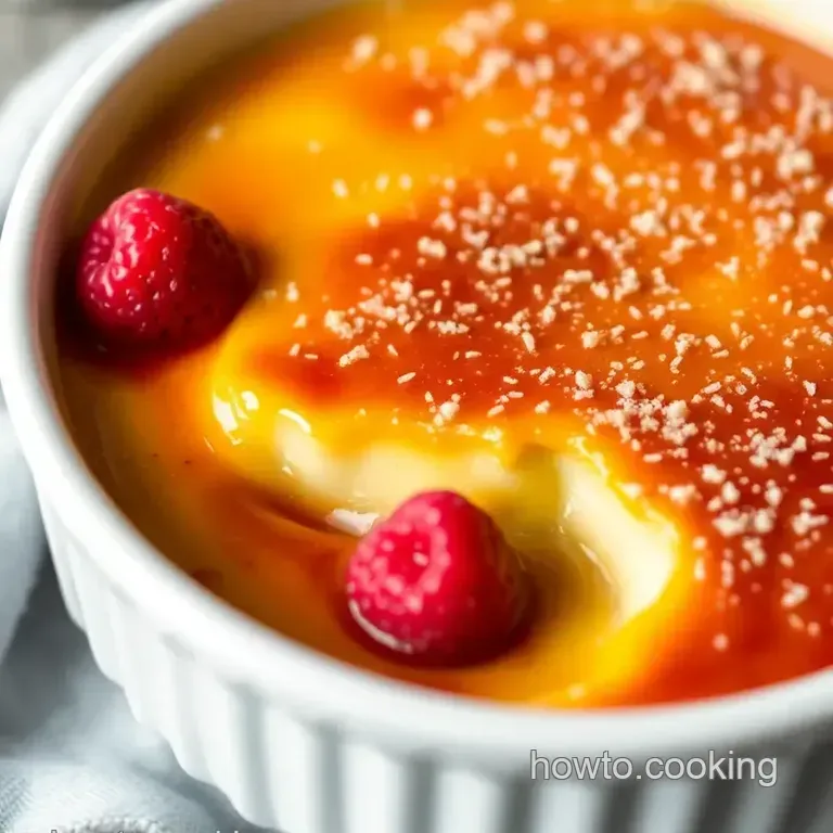 Brulee Wow: the Ultimate Caramel Custard Delight presentation