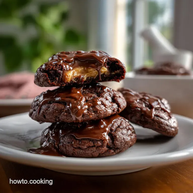 Buckeye Brownie Cookies: a Delicious Treat presentation