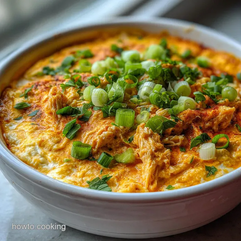 Buffalo Chicken Dip: Velvety Texture