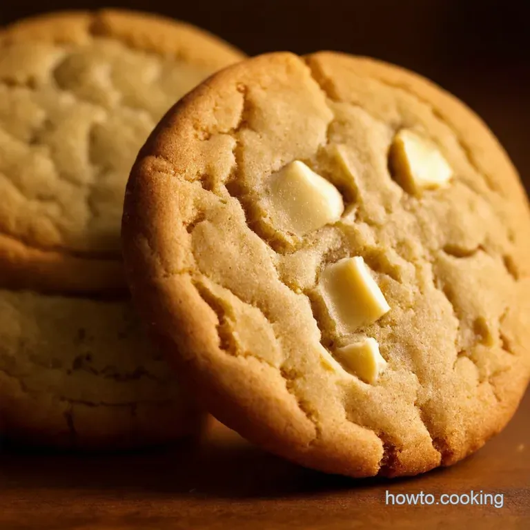 Buttery Bliss White Chocolate Macadamia Dream Cookies presentation