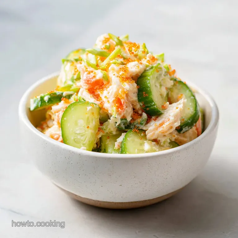 California Roll Cucumber Salad