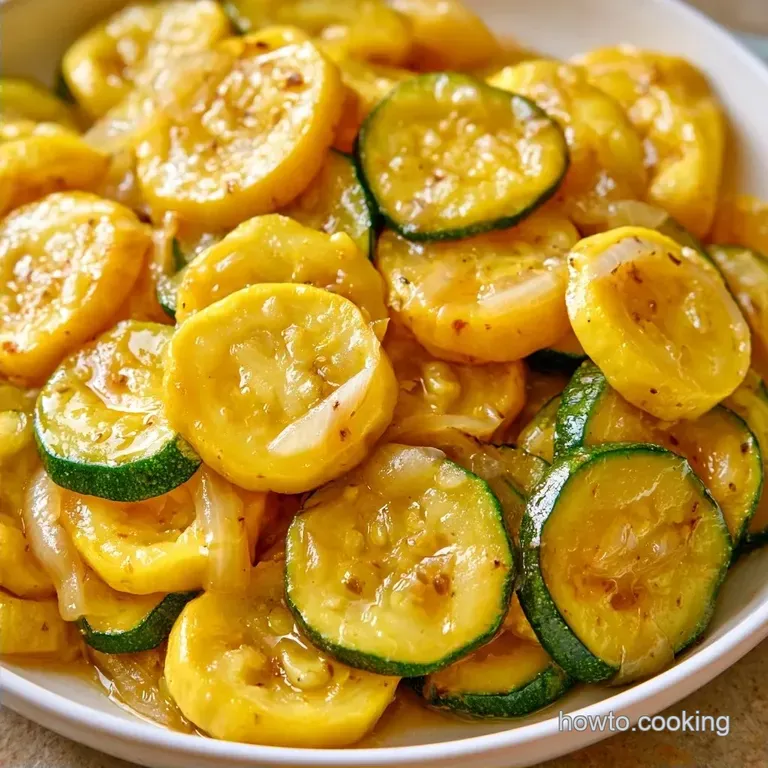 Canned Summer Squash and Zucchini with Vinegar