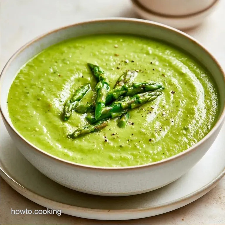 Canning Asparagus Soup Base for 5 Pint Jars