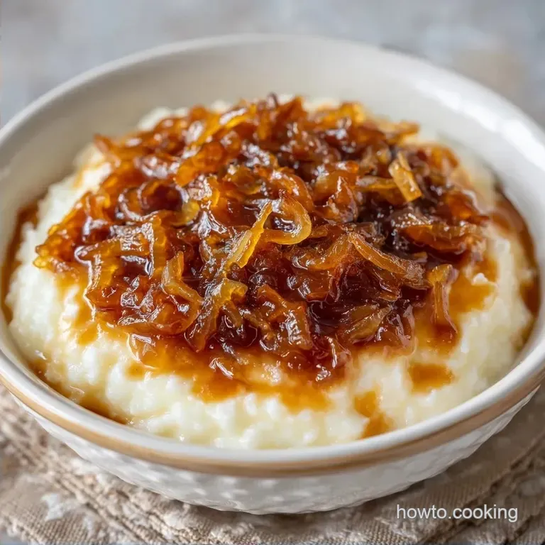 Low Fat Caramelized Onion Dip: Failure-Proof