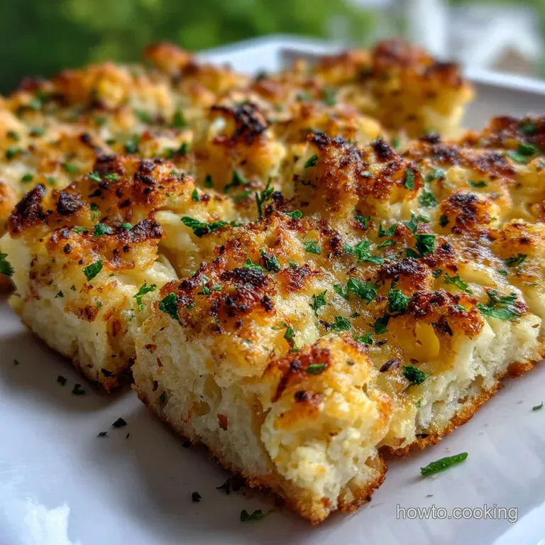 Cauliflower Breadsticks: Cheesy and Sturdy