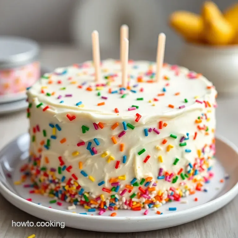 Celebration Confetti Cake