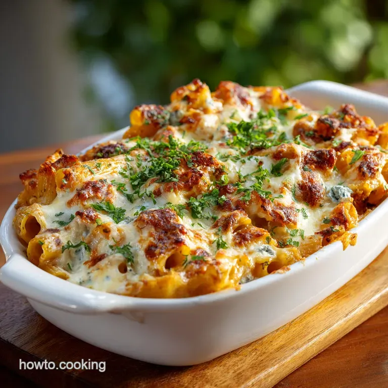 Baked Pasta: The Ultimate Cheesy Rigatoni Casserole