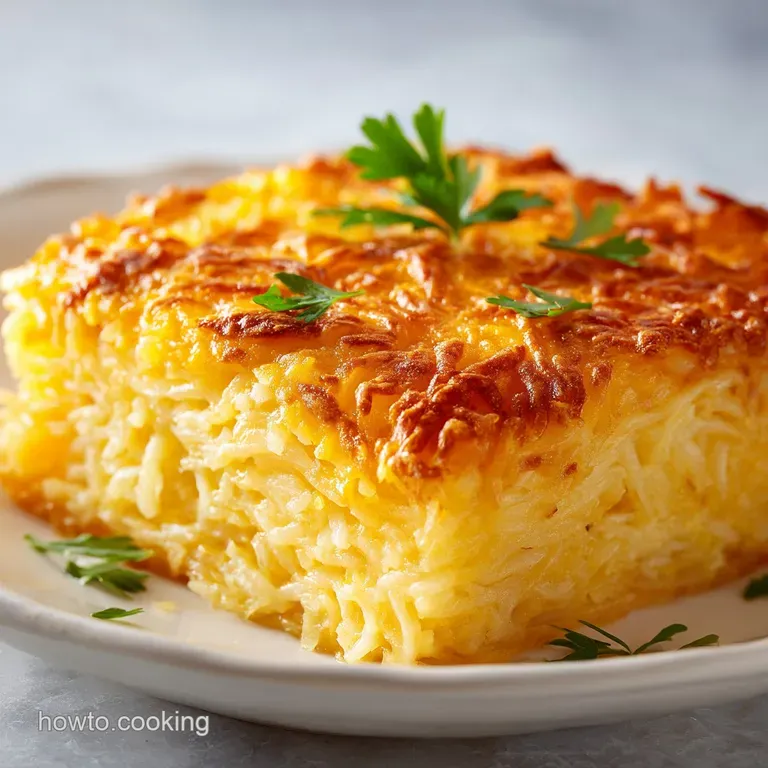 Hashbrown Casserole: Ultra Cheesy and Baked
