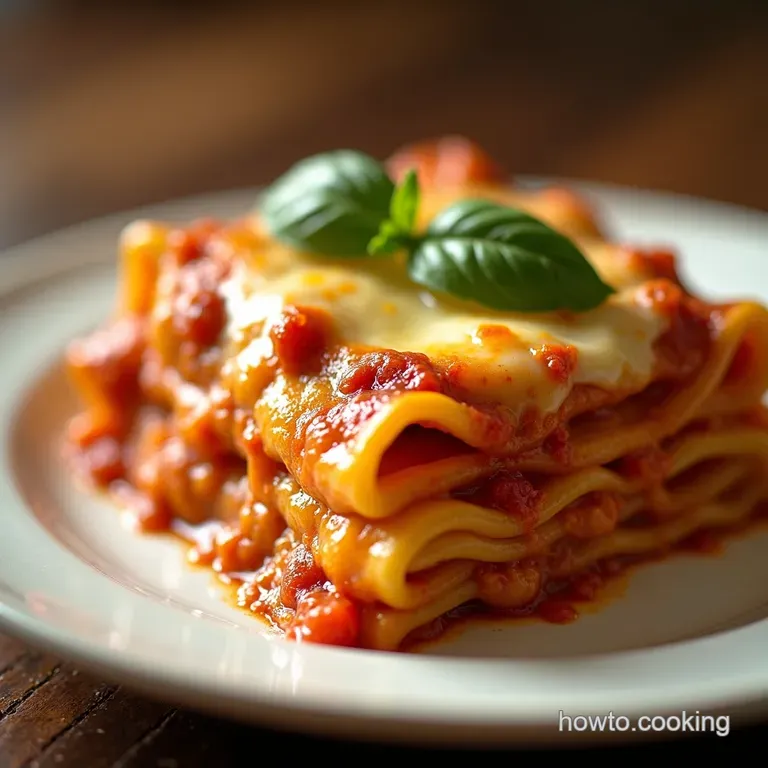 Cheesy Ravioli Lasagna Weeknight Wonder presentation