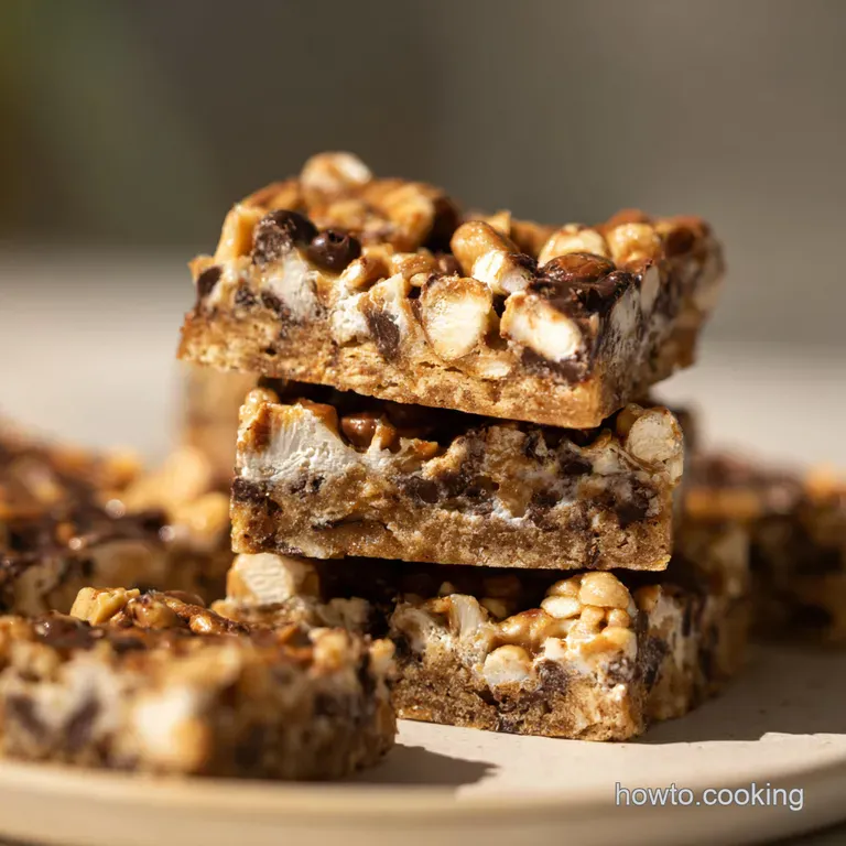 Chewy Mm Cookie Bars of Greatness presentation