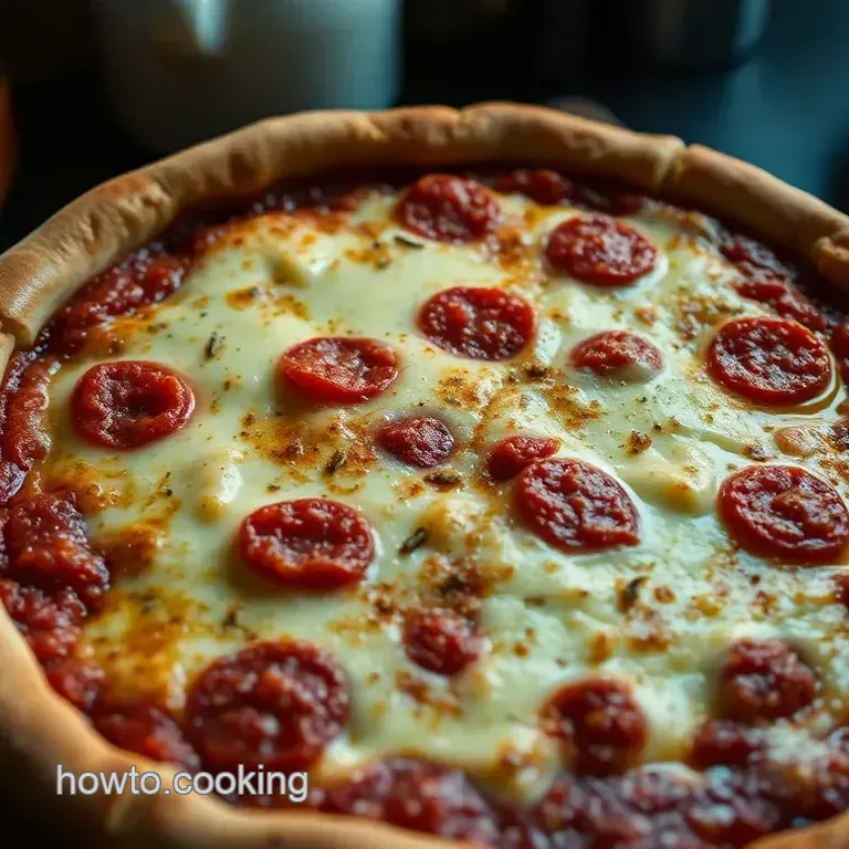 Chicago-Style Deep Dish Pizza