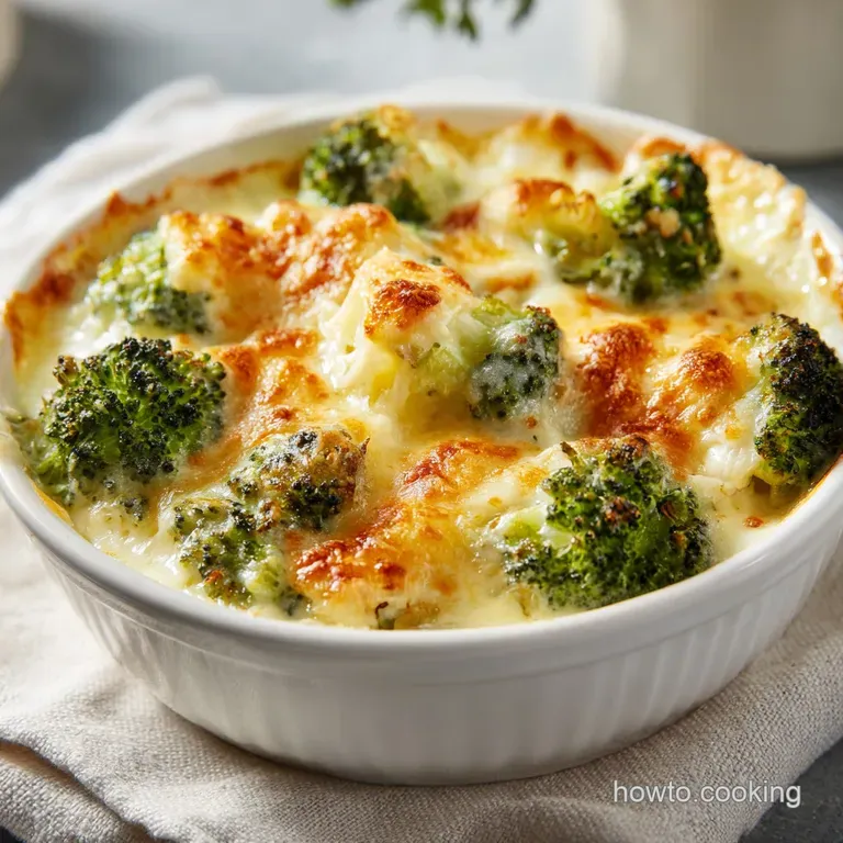 One-Pan Cheesy Chicken Broccoli Casserole